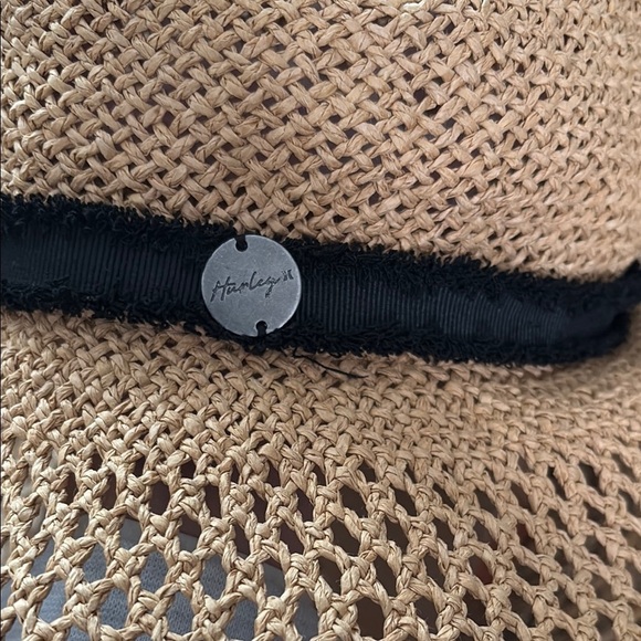Hurley Tan and Black Straw Hat - Picture 3 of 6